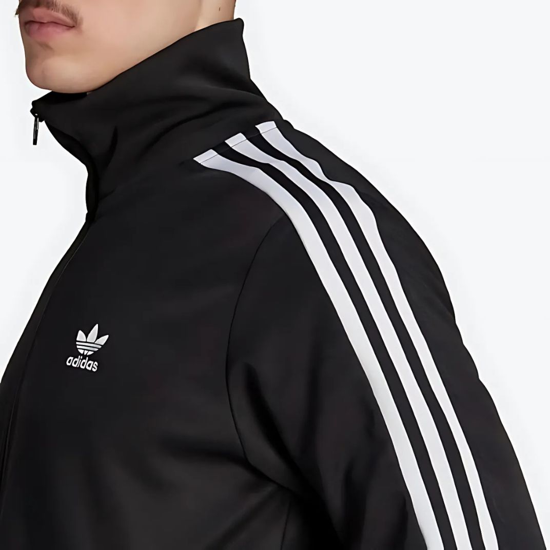 AthletePro Mock Winter Adi Stripes Tracksuit (Jet Black)