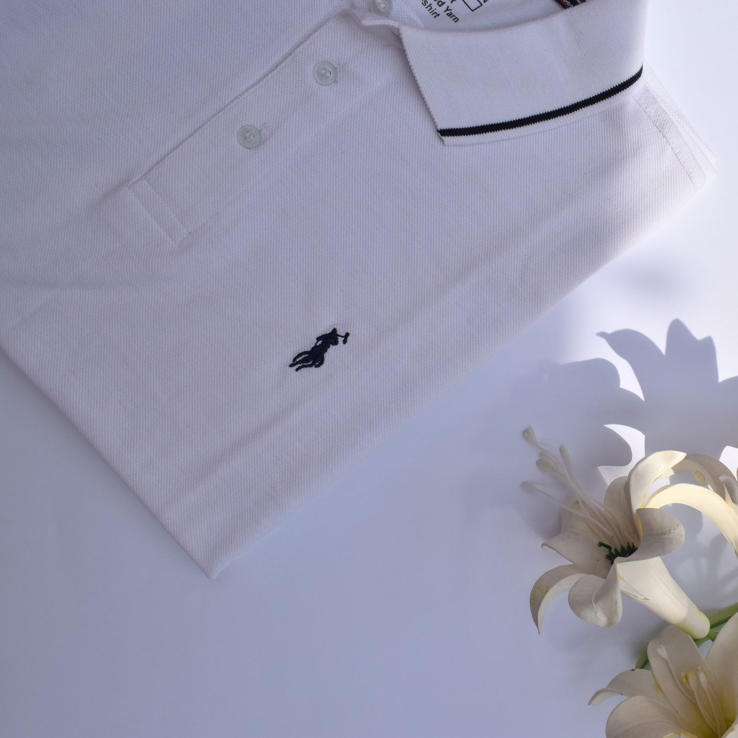 Premium POLO shirt RL (White)