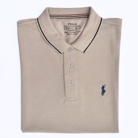 Premium POLO shirt RL (Beige)