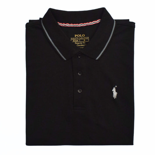 Premium POLO shirt RL (Jet Black)