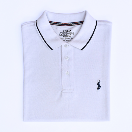 Premium POLO shirt RL (White)