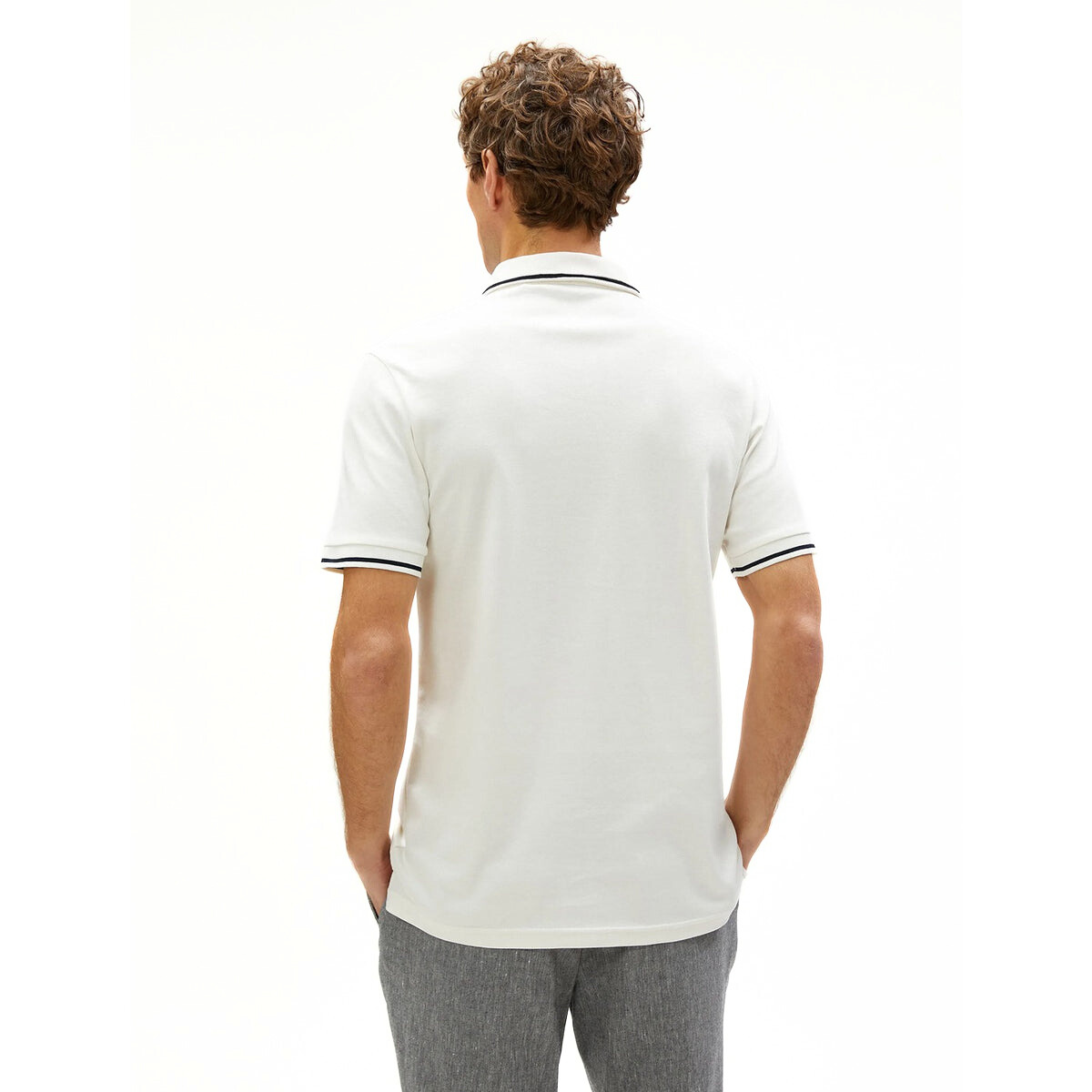 Premium POLO shirt RL (White)